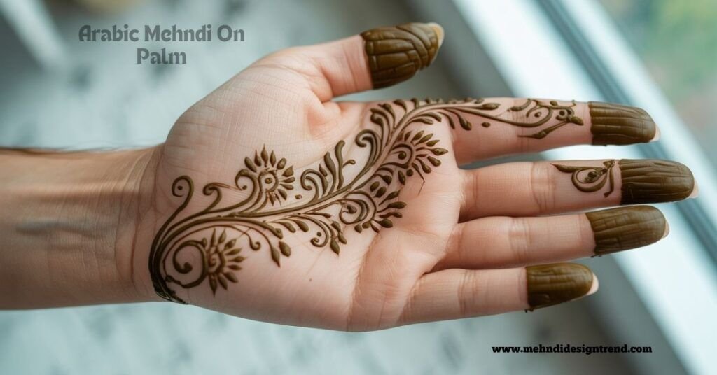 Full Palm Mehndi Design idea