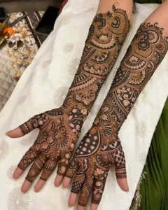 Bridal Mehndi Designs for Foot and Legs idea