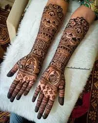 Bridal Mehndi Designs for Foot and Legs idea