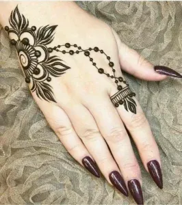 Bel Mehndi Design idea