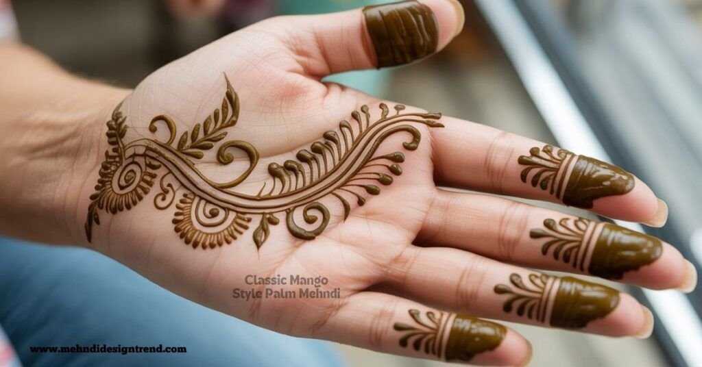 Full Palm Mehndi Design idea