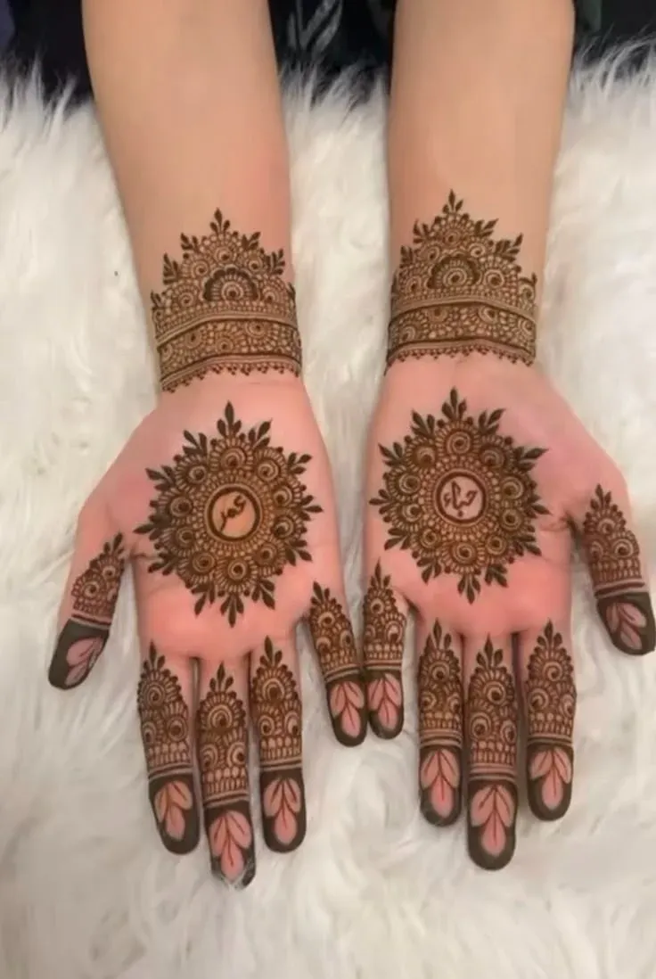 Simple Mehndi Design Images idea