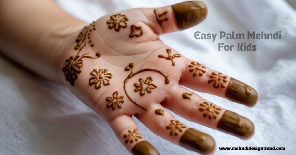 Full Palm Mehndi Design idea