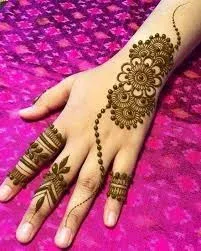 Bel Mehndi Design idea
