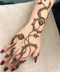 Bel Mehndi Design idea