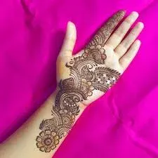 Bel Mehndi Design idea