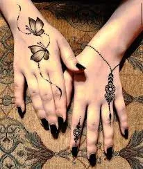 Butterfly Mehndi Design idea