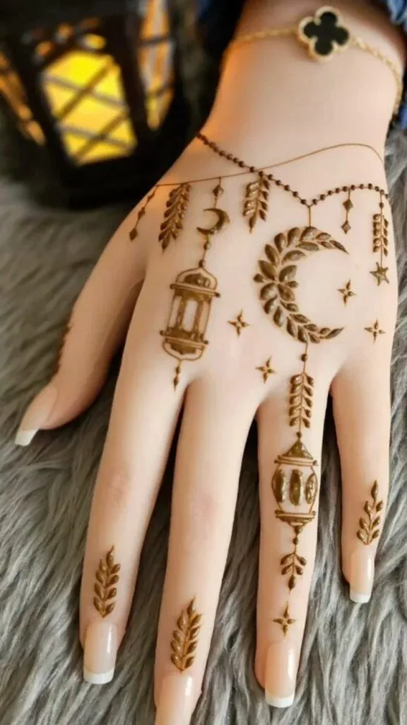 Finger Mehndi Design idea