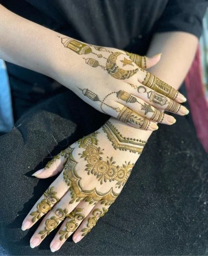 Simple Mehndi Design Images idea