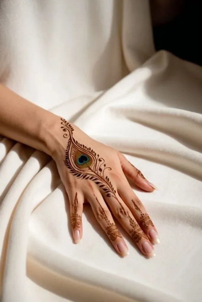 Finger Mehndi Design idea