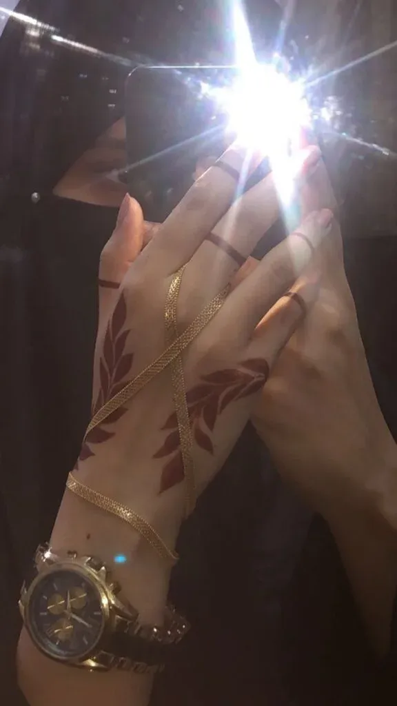 Finger Mehndi Design idea