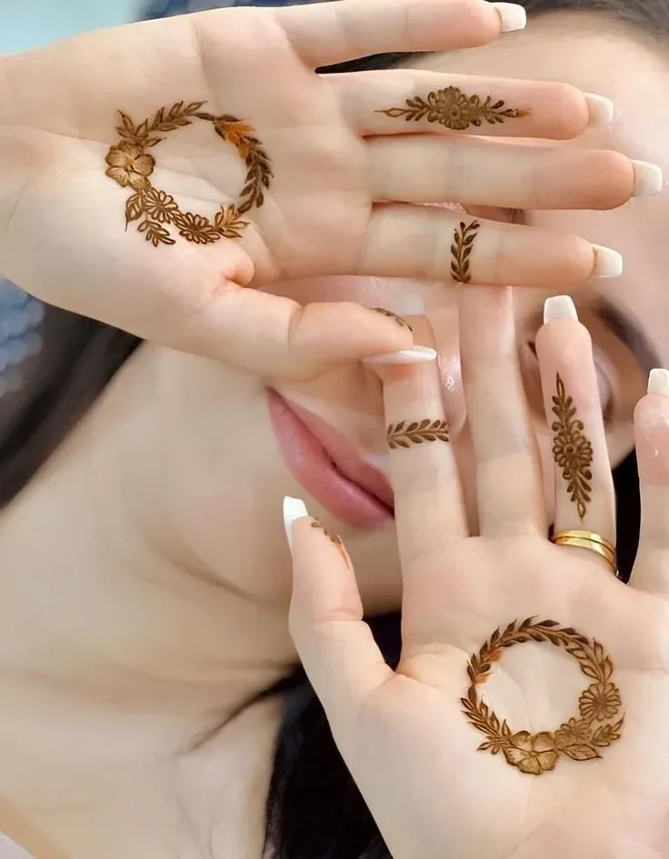 Finger Mehndi Design idea