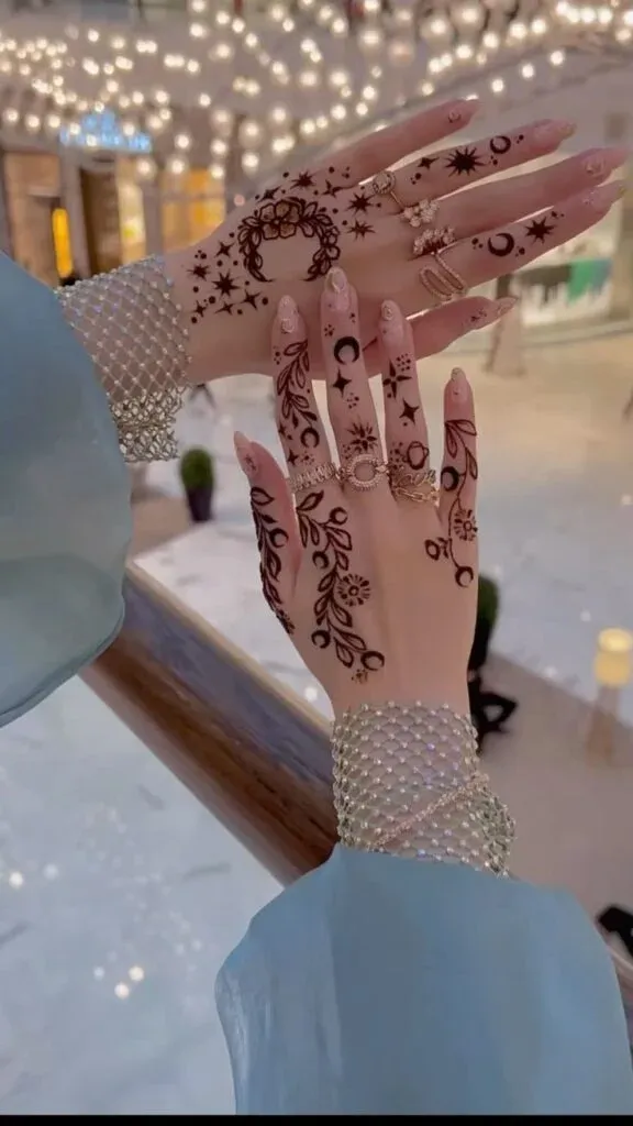 Finger Mehndi Design idea