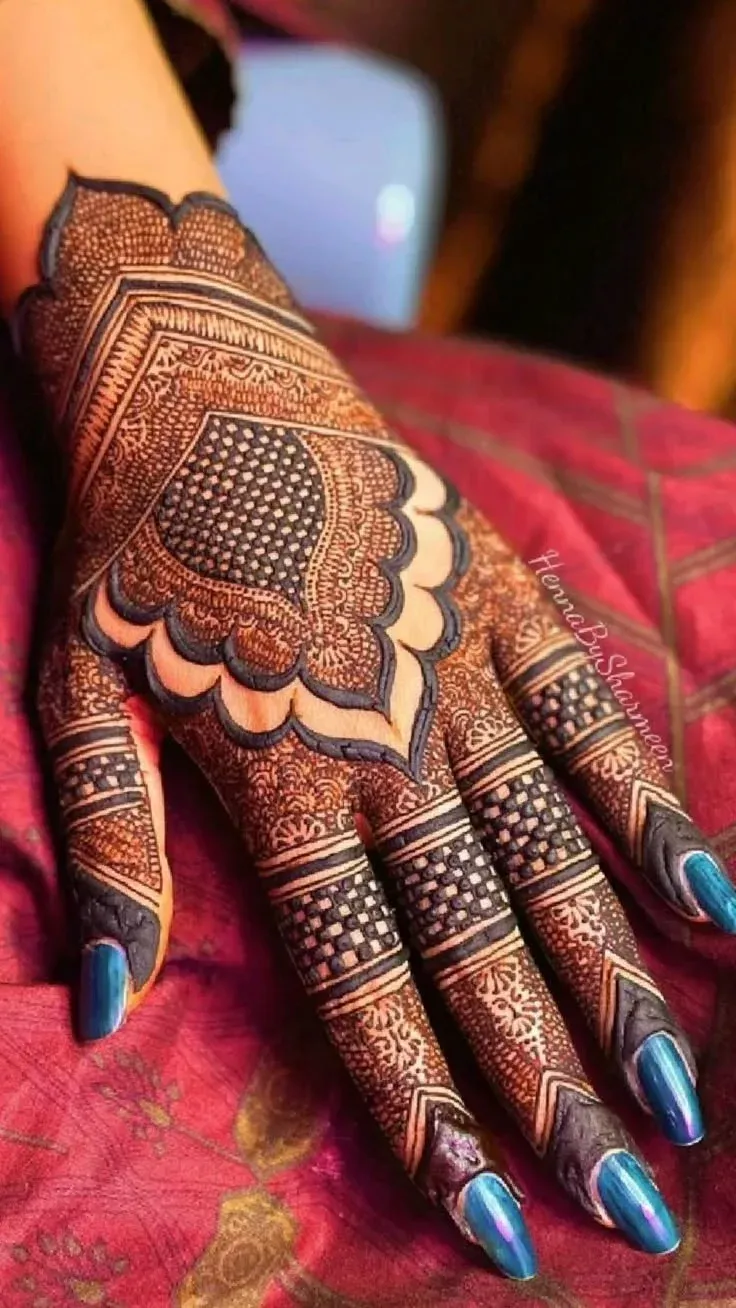 Simple Mehndi Design Images idea