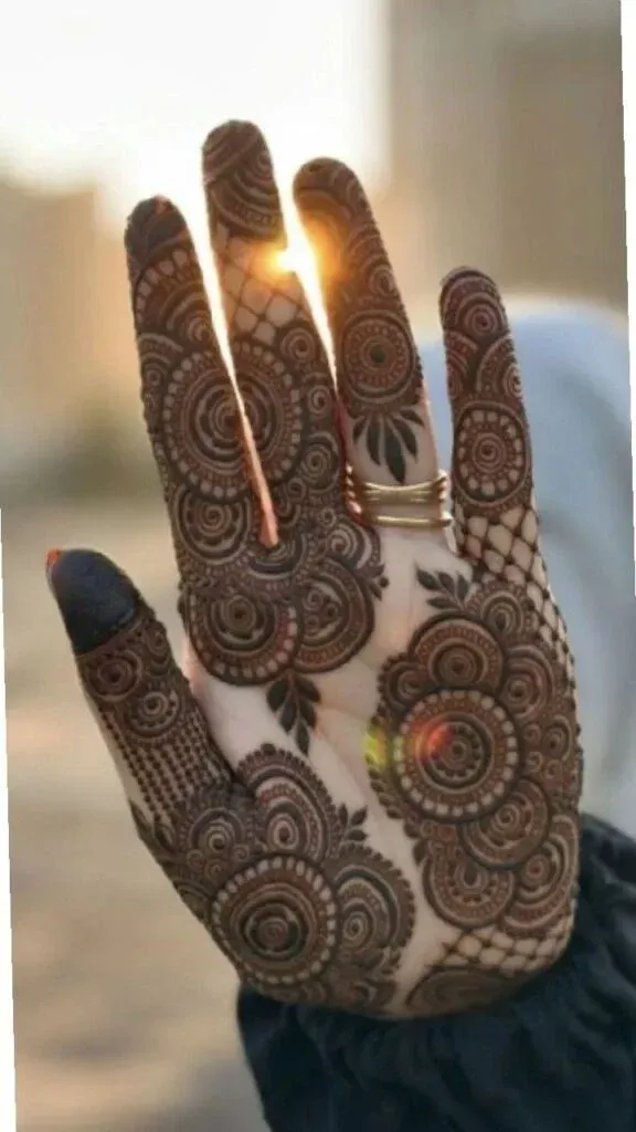 Simple Mehndi Design Images idea