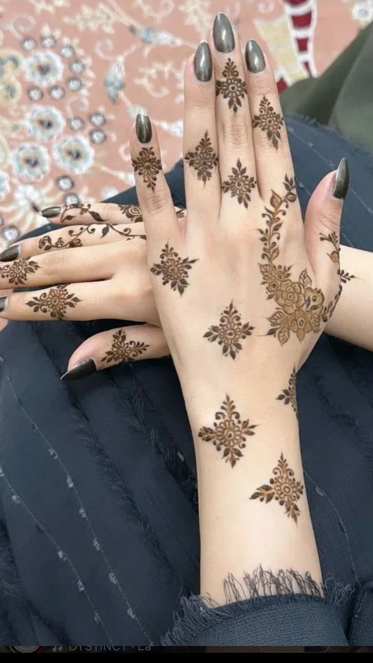 Simple Mehndi Design Images idea