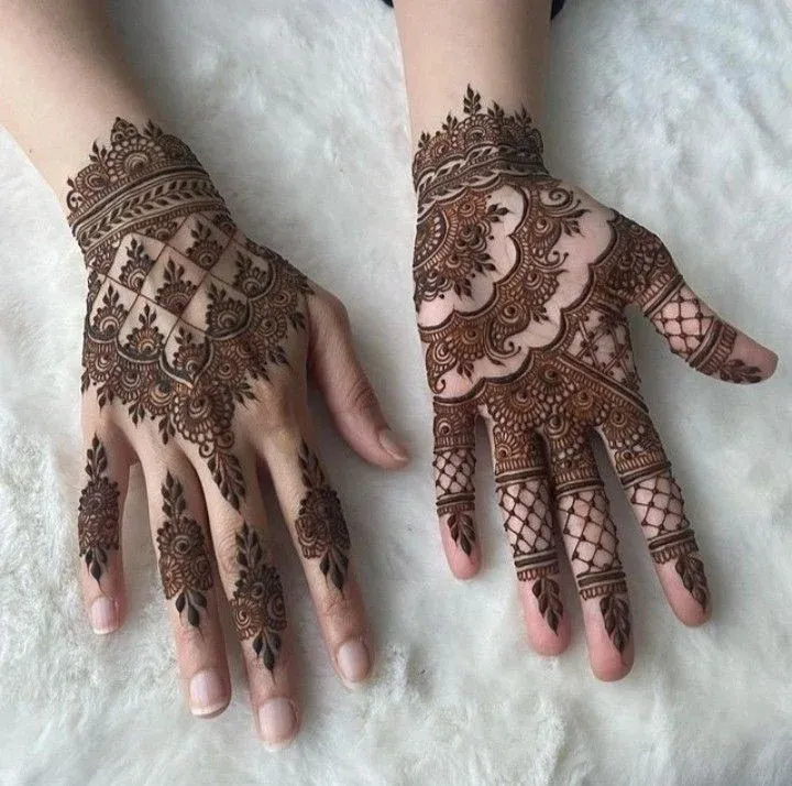 Simple Mehndi Design Images idea