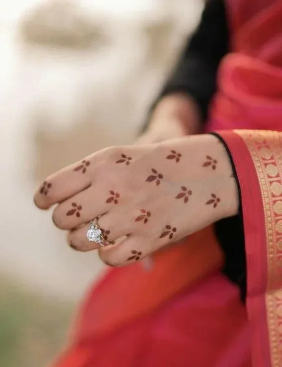 Finger Mehndi Design idea