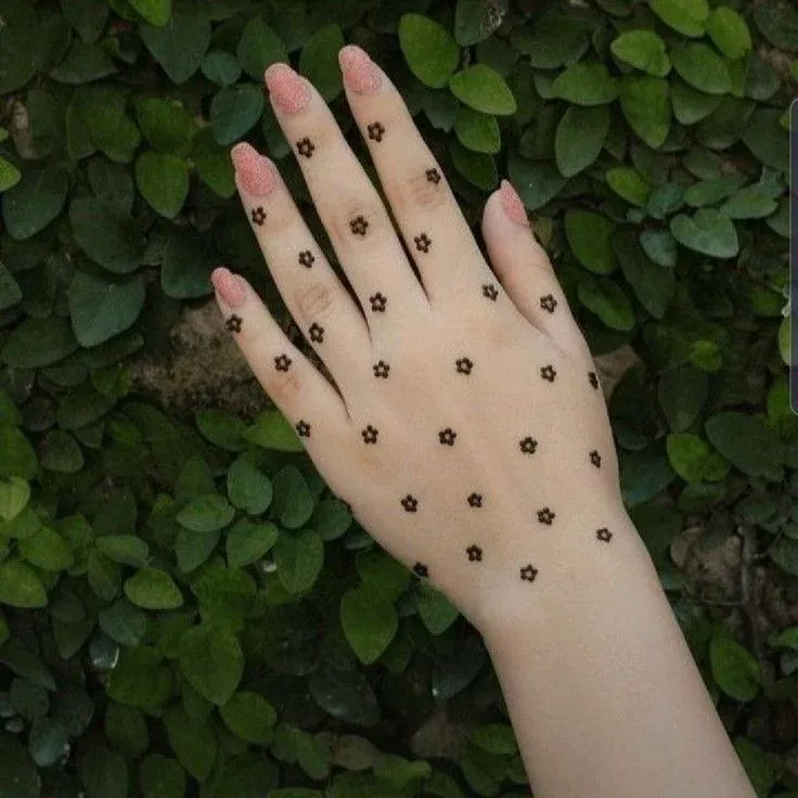 Finger Mehndi Design idea