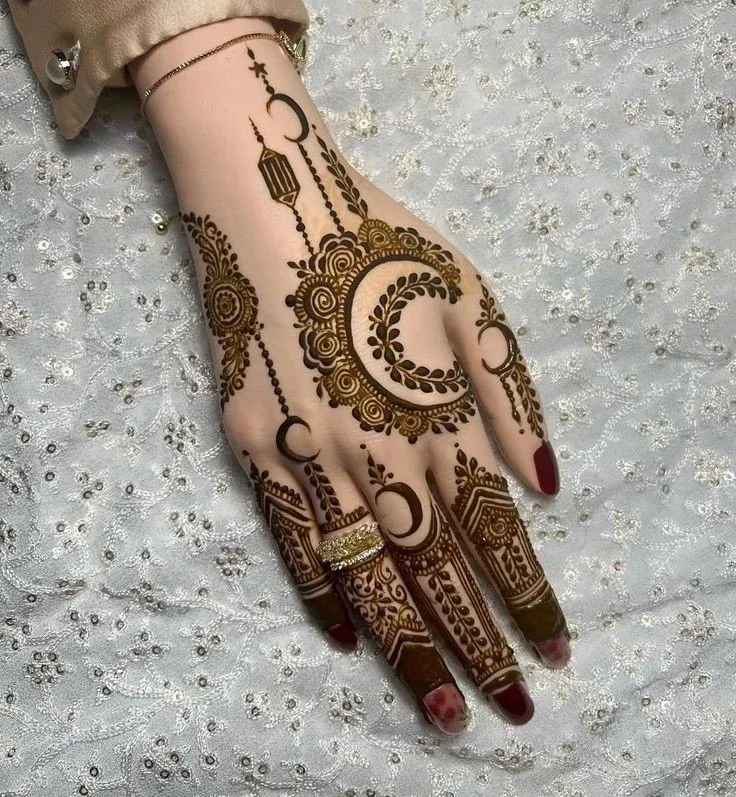 Simple Mehndi Designs for Kids idea