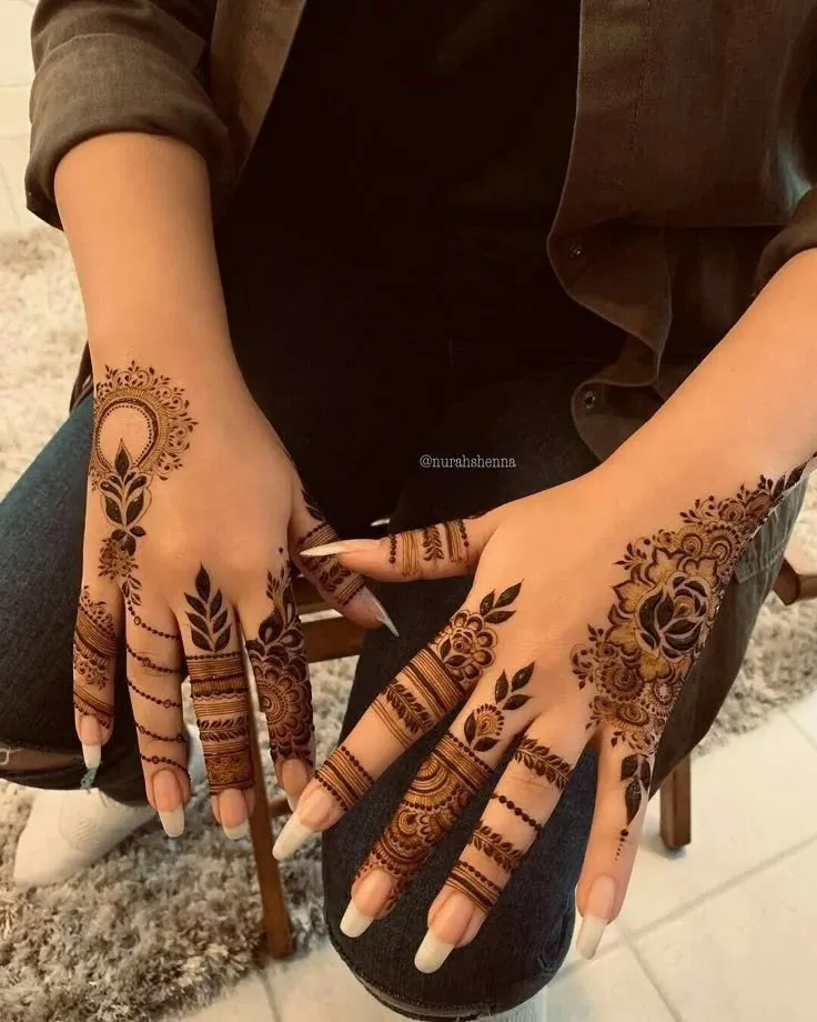 Simple Mehndi Design Images idea
