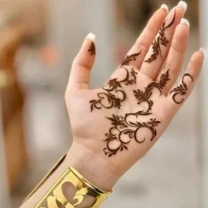 Bel Mehndi Design idea