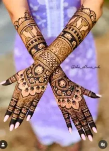 Bridal Mehndi Designs for Foot and Legs idea