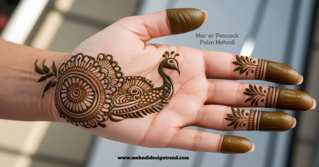Full Palm Mehndi Design idea