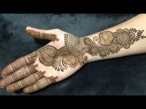 Bel Mehndi Design idea