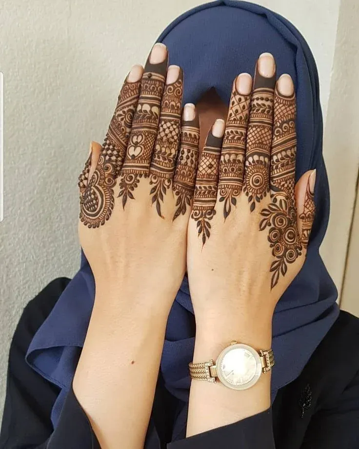 Finger Mehndi Design idea