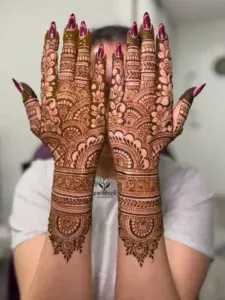 Bridal Mehndi Designs for Foot and Legs idea