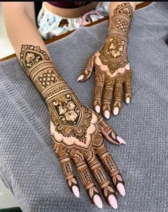 Bridal Mehndi Designs for Foot and Legs idea